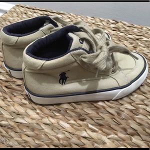 Ralph Lauren Polo Kid Boy/Girl  High top Sneakers.